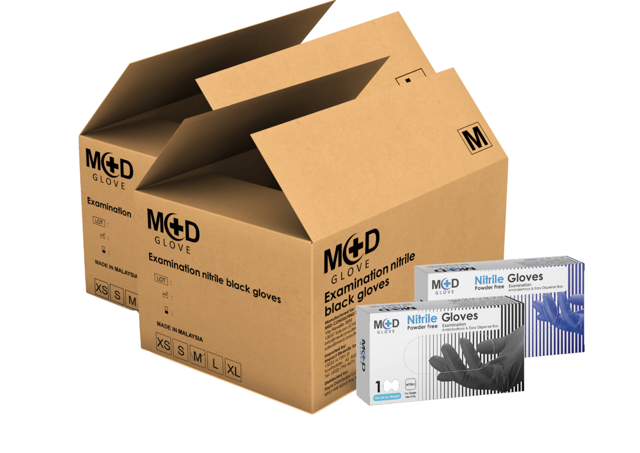 Disposable gloves boxes