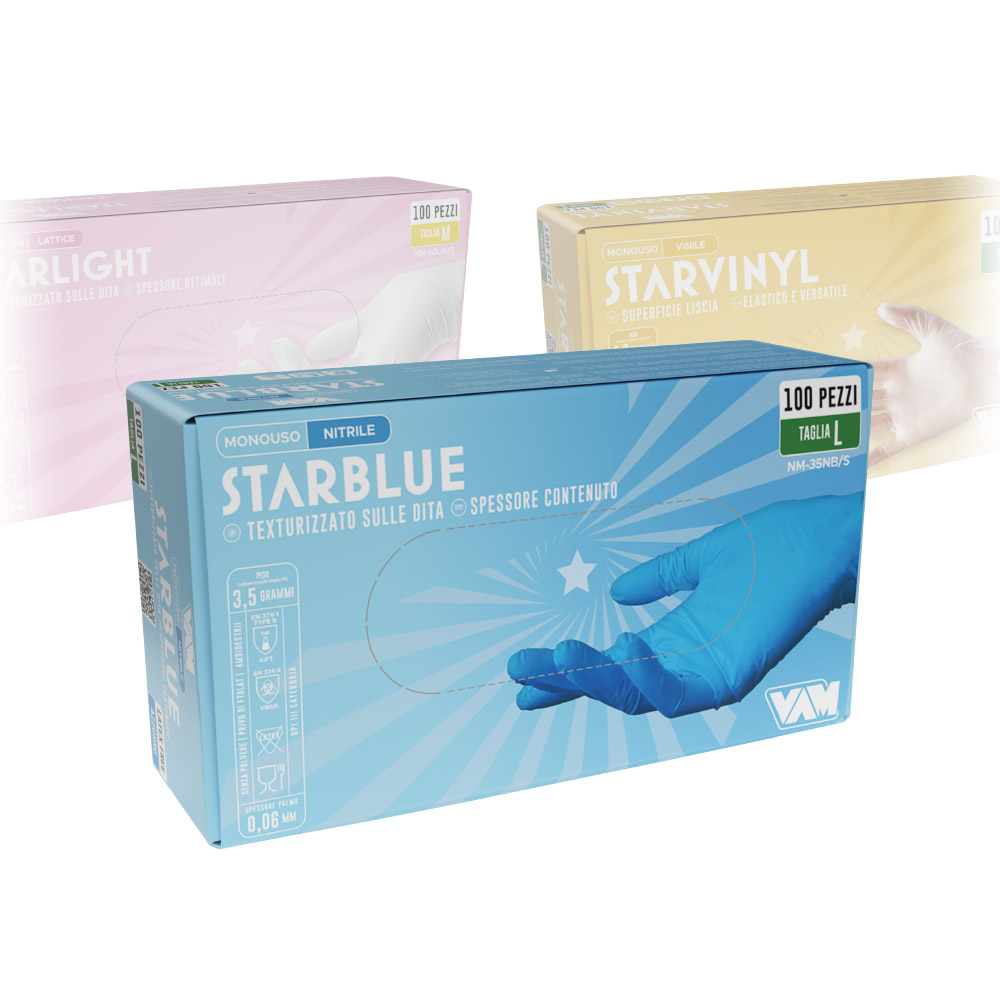 Guanti monouso Linea Star