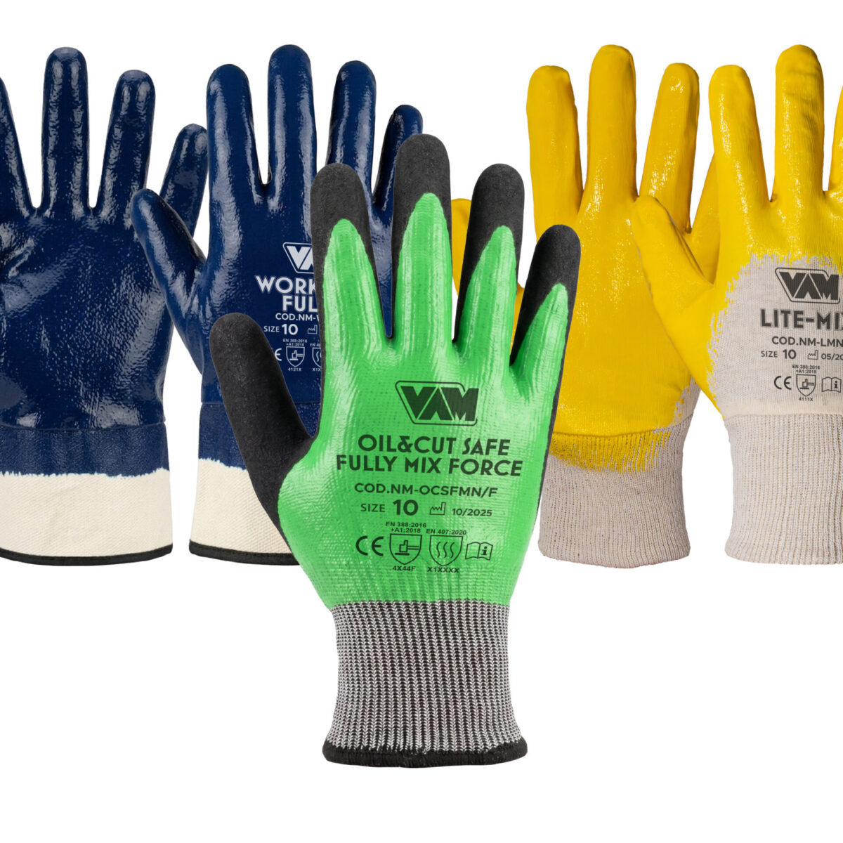 NBR gloves | Wet and oily environments