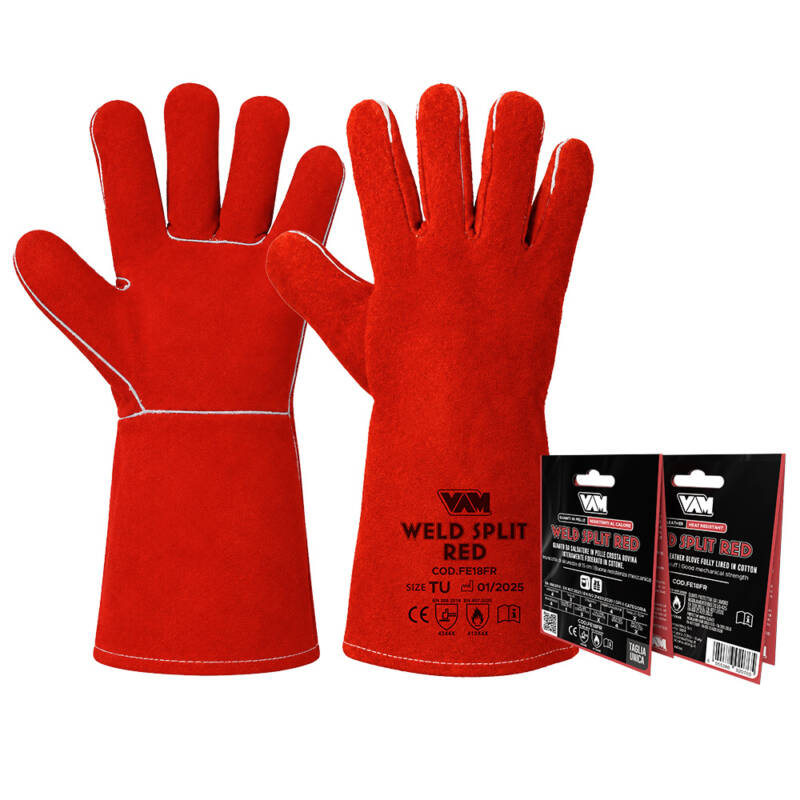 WELD SPLIT RED
