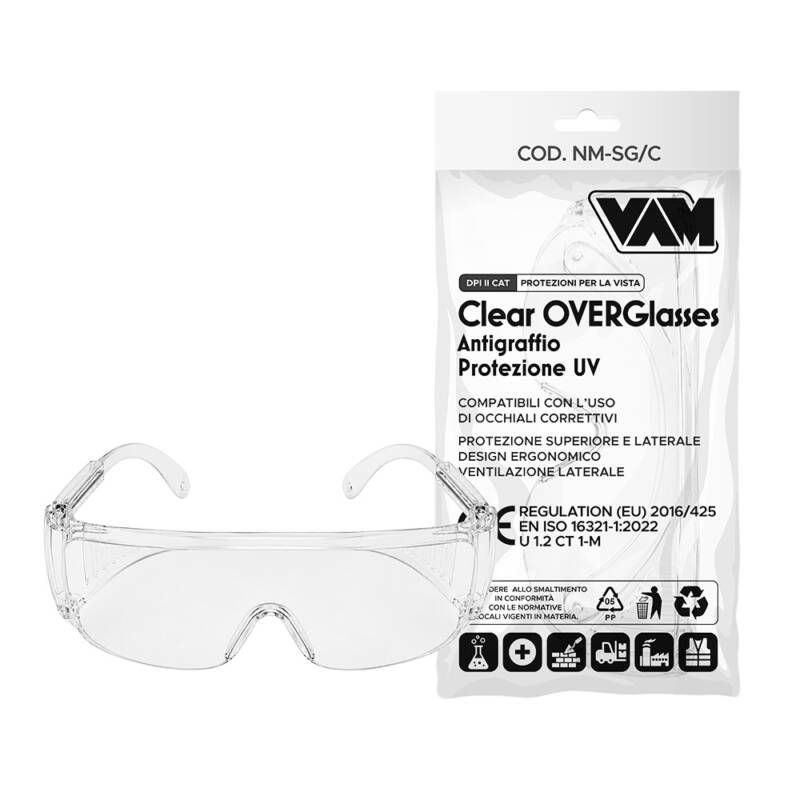 Clear OVERGlasses